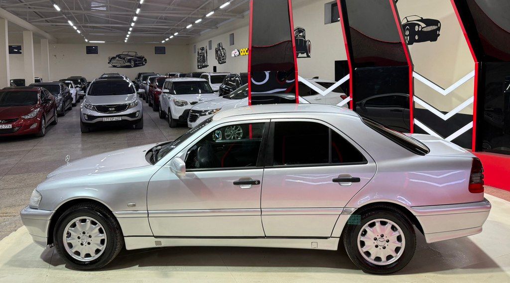 Mercedes C 200, 2.0 L, 1999 il, 310 000 km — Avtomobillər, Sumqayıt (8)