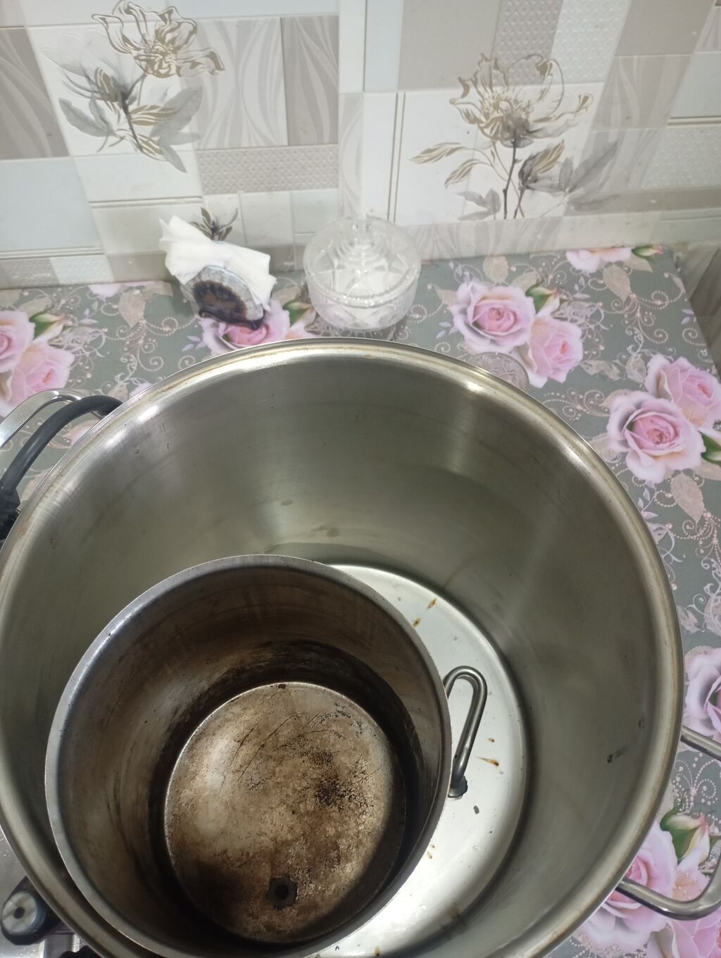 Sənaye tipli elektrikli samovar/çay qaynadıcı - Material: paslanmayan — Samovarlar, Digah (2)