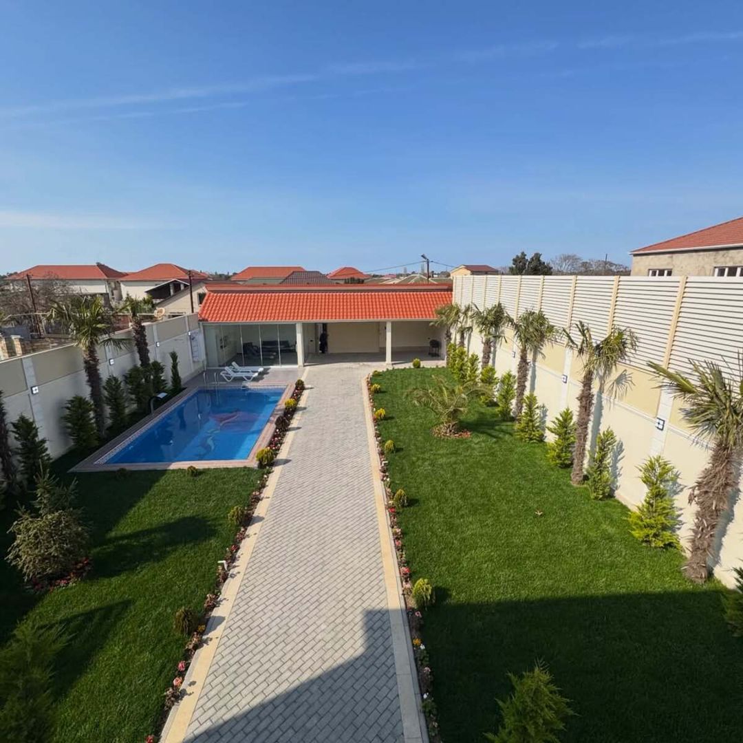 Satılır 5 otaqlı həyət evi/bağ evi 300 m² — Ev, villa, Bakı (2)