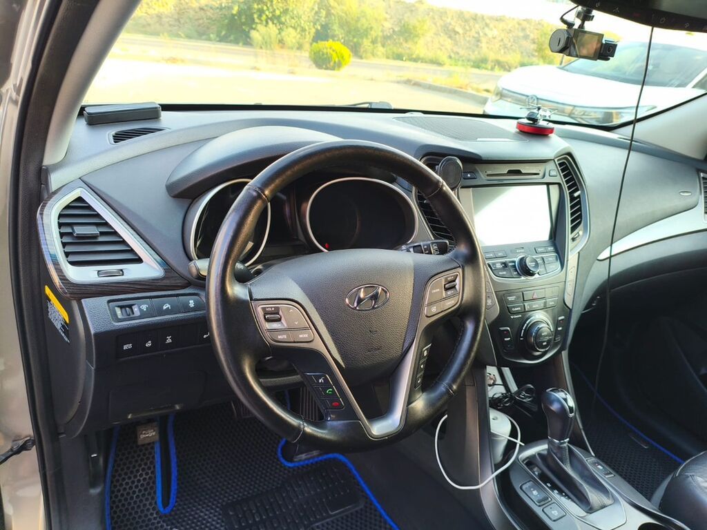 Hyundai Santa Fe: 2 l 2015 il Krossover 77-NF-946 — Avtomobillər, Bakı (10)