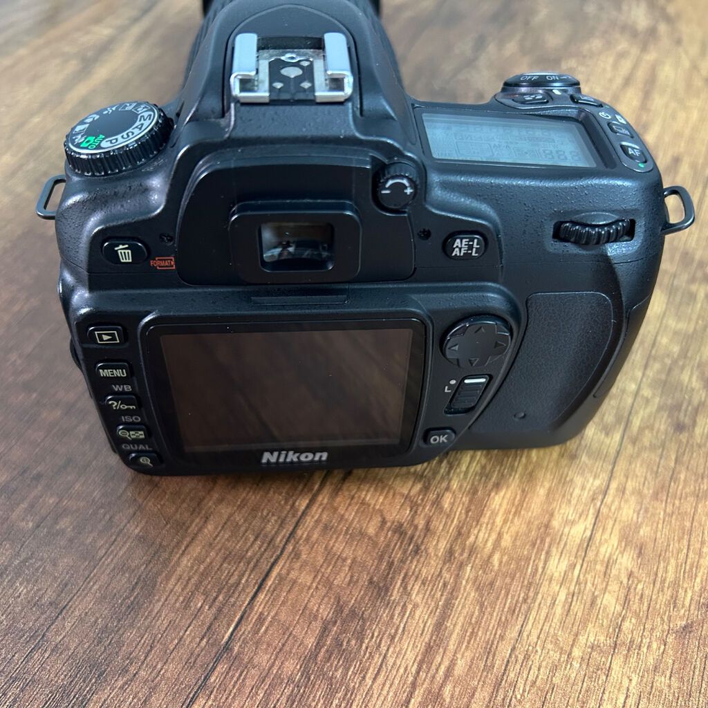 Nikon D80 Dslr fotoaparat Zeng Yalnız Whatsapp - Geniş imkanlı 10.2 — Fotoaparat, Bakı (2)