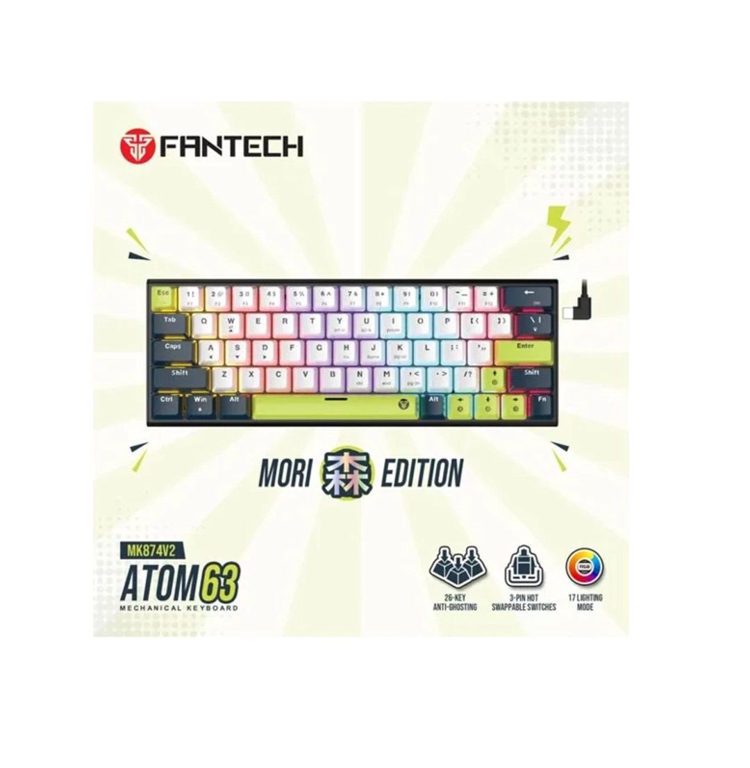 Oyun klaviaturası Fantech Atom63 MK874V2 — Periferik cihazlar, Bakı (3)