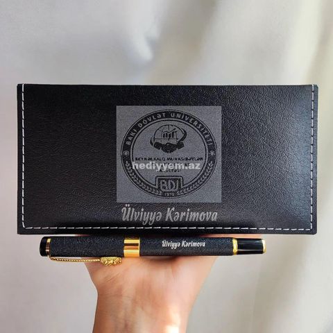 Logo Yazı ilə Qələm & Qələm qabı — 35 ₼ · Bakı · Ofis malları Logo Yazı ilə Qələm & Qələm qabı — Bakı