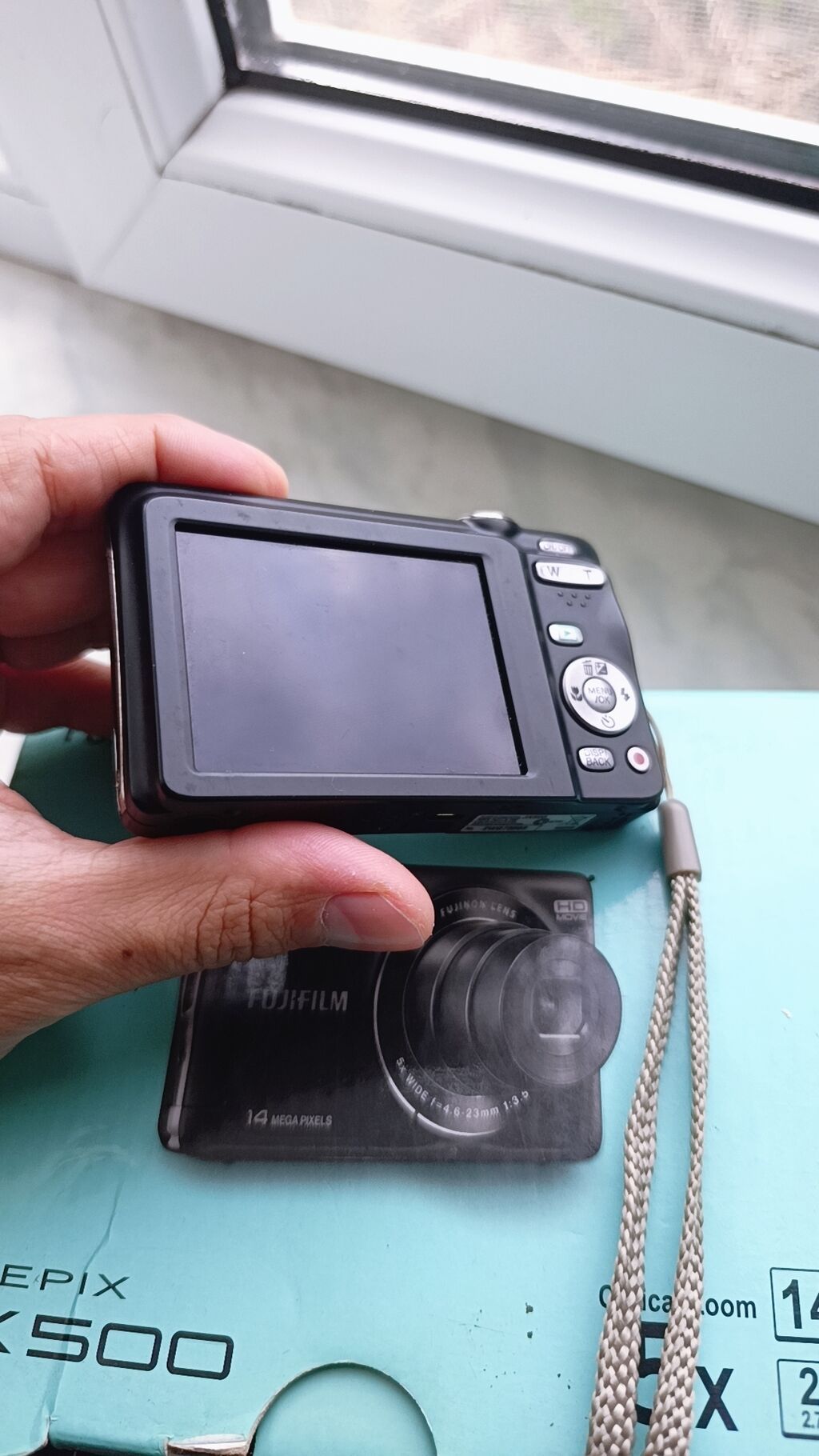 Fujifilm FinePix JX500 rəqəmsal fotoaparat. Kompakt ölçülü bu model — Fotoaparat, Bakı (2)