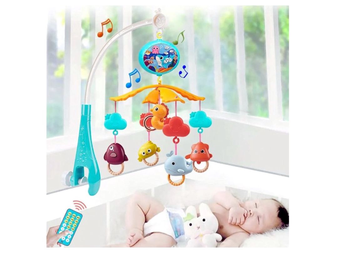 Asma və fırlanan musiqili putlu oyuncaq Happy Bed Bell — Mallar, Bakı