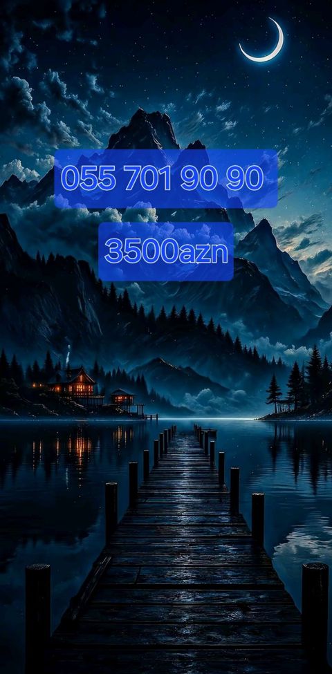 VIP qızıl nömrə satılır: 055 701 90 90 - Rəqəmlərin düzülüşü yadda — 3 500 ₼ · Bakı · Sim kartlar VIP qızıl nömrə satılır: 055 701 90 90 - Rəqəmlərin düzülüşü yadda — Bakı