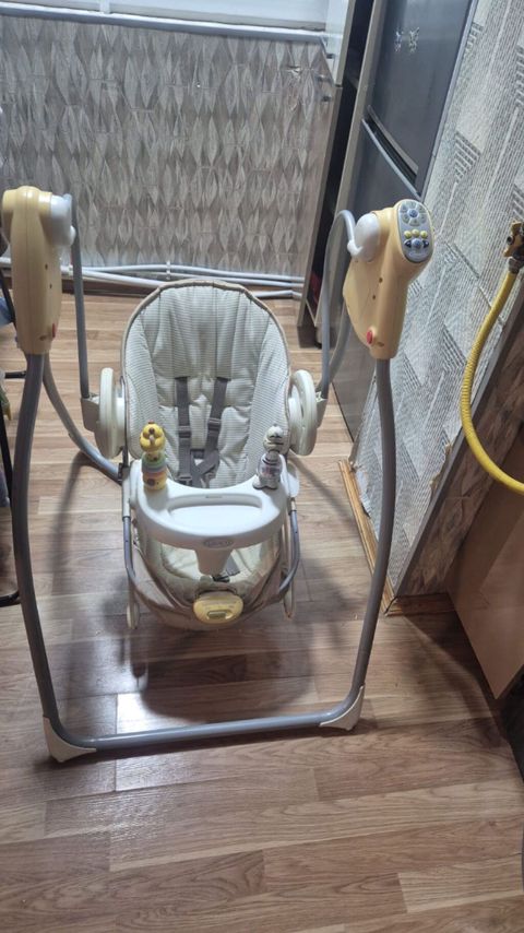 Graco elektrikli uşaq yelləncəyi - Avtomatik yellənmə funksiyası — Bakı