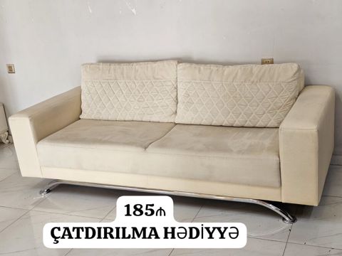 *Dıvan satılır* Qiymet 185 Azn *Çatdırılma pulsuzdur* Eni 2.20 sm — Bakı