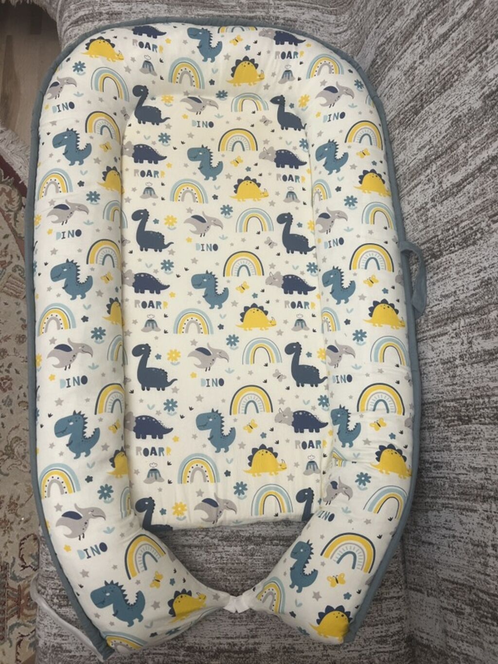 Uşaq üçün yuva tipli beşik içliyi / babynest - Ölçü: təxmini 85×50 sm — Bəşikləri, Bakı (3)