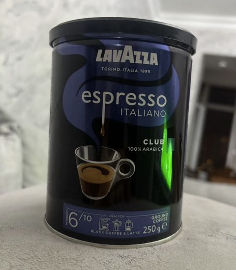 Lavazza Espresso Italiano Club – üyüdülmüş qəhvə - Mənşə: Torino — Bakı