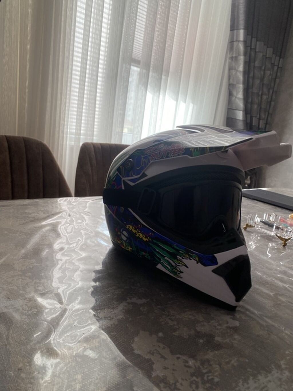 Islenmemis tezedir usaga rengine gore satilir Motokros/kross tipli — Motosiklet geyimi, Xırdalan (5)