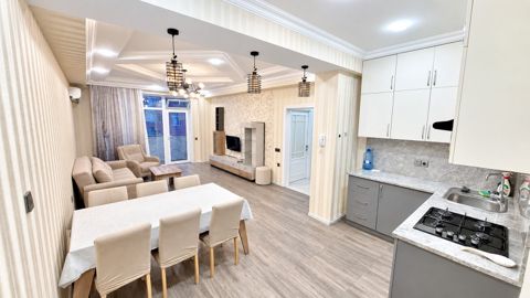 4-otaqlı yeni tikili kirayə verilir, Ş.Vəzirov küç., 140 m² — Bakı