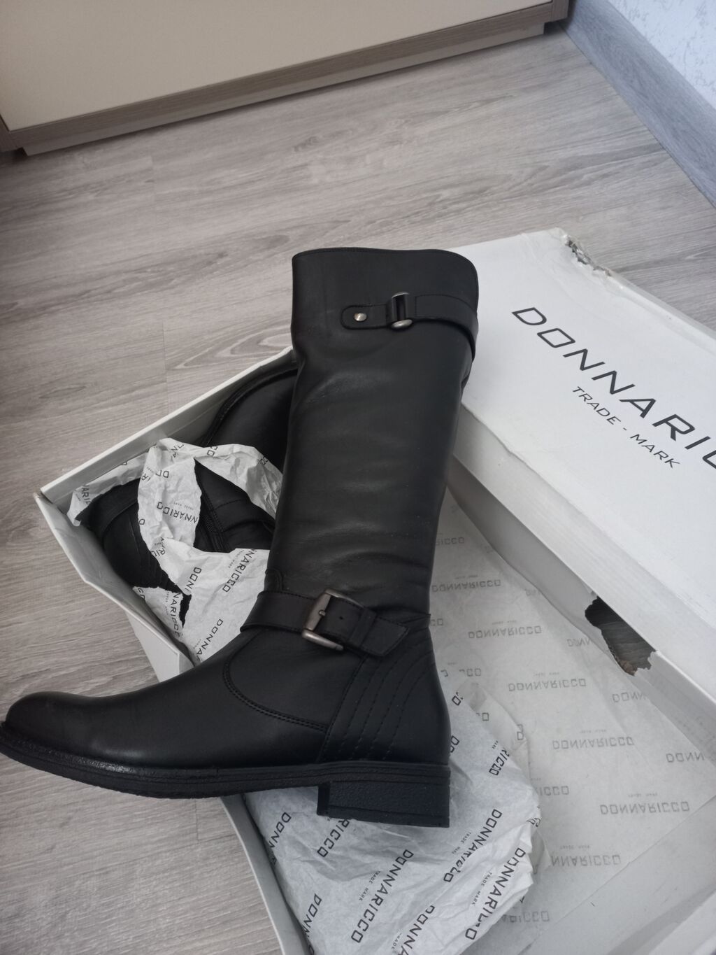 Donnaricco qadın qış çəkməsi - Model: AW652 - Rəng: 350 – siyah — Çəkmə, Xırdalan (6)