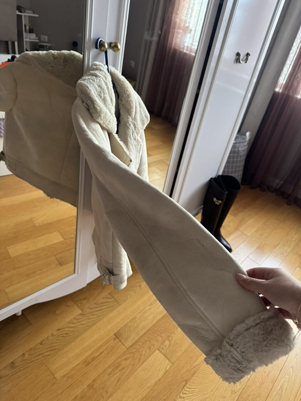 Dəri kurtka, Stradivarius, M — Jaketlər, Bakı (3)
