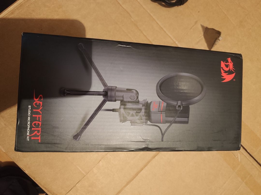 Mikrofon Redragon seyfert — Səs texnikası, Xırdalan