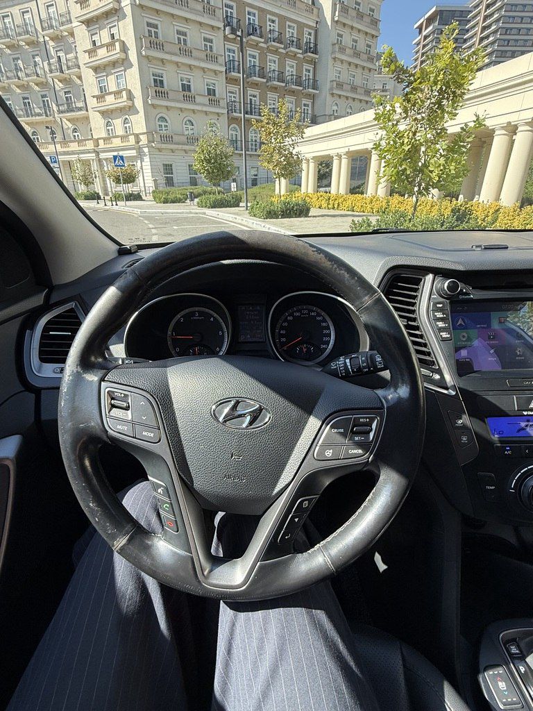 Hyundai Santa Fe, 2.0 L, 2014 il, 140 000 km 77-KG-144 — Avtomobillər, Bakı (11)