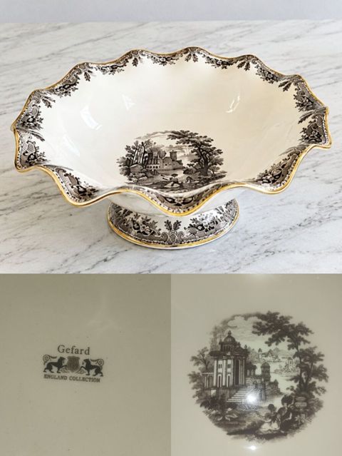 Gefard England Collection – ayaqlı dekorativ meyvə/qəlyanaltı qabı — Bakı