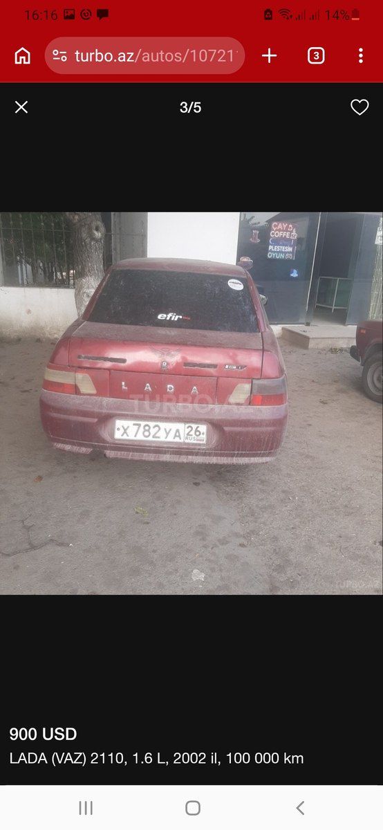Lada (vaz) 2110, 2002 il — Avtomobillər, Quba (2)