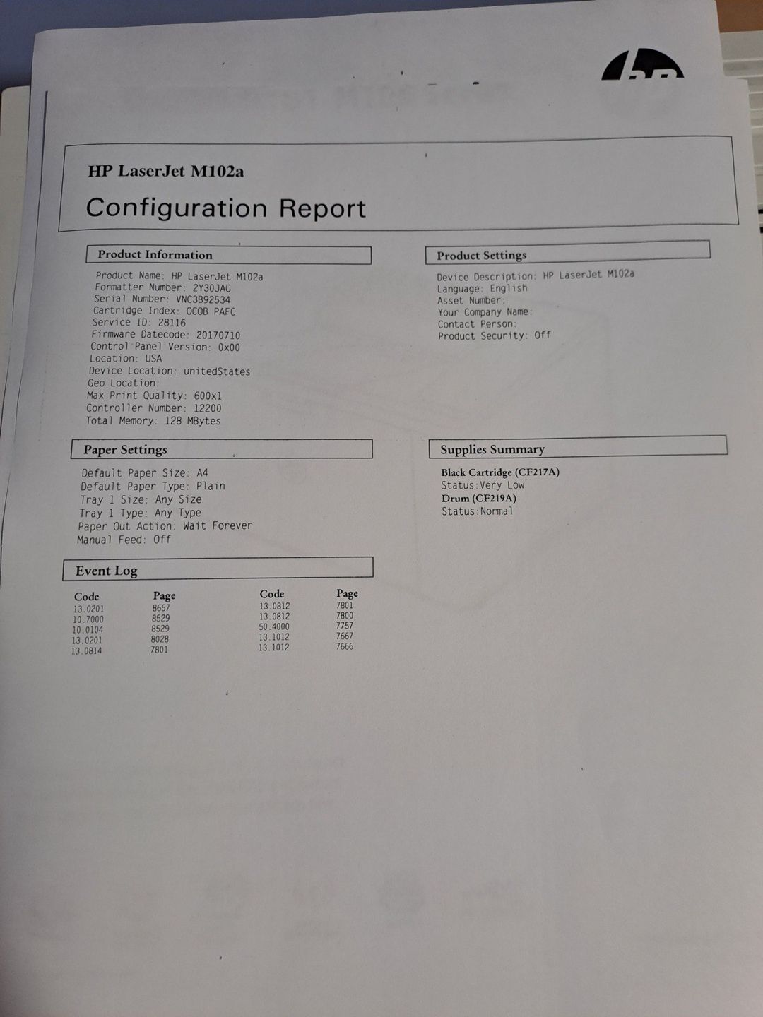 HP Laserjet Pro M102a — Ofis texnikası və istehlak malları, Bakı (6)