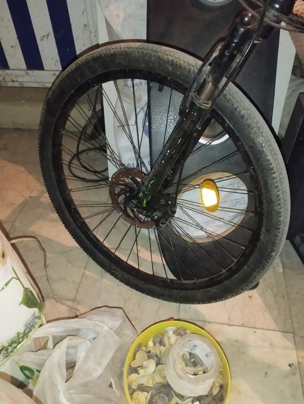 Şəhər və yüngül off-road üçün dağ velosipedi - Rəng: qara - Çərçivə — Dağ velosipedləri, Bakı (4)
