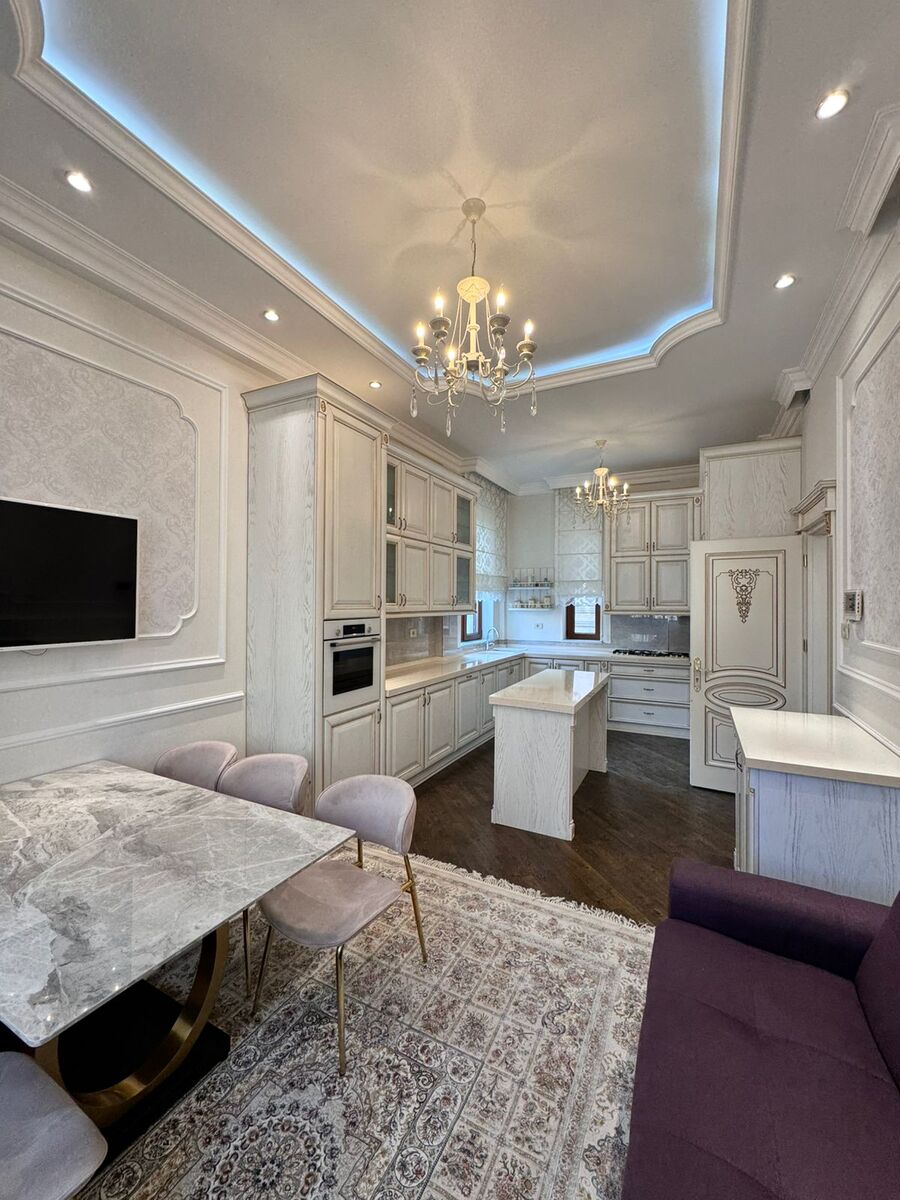 Satılır 6 otaqlı həyət evi/bağ evi 400 m² — Ev, villa, Bakı (9)
