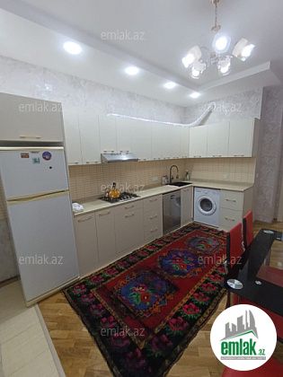 İcarəyə verilir 2 otaqlı 100 m² yeni tikili Nizami m — Mənzil (3)