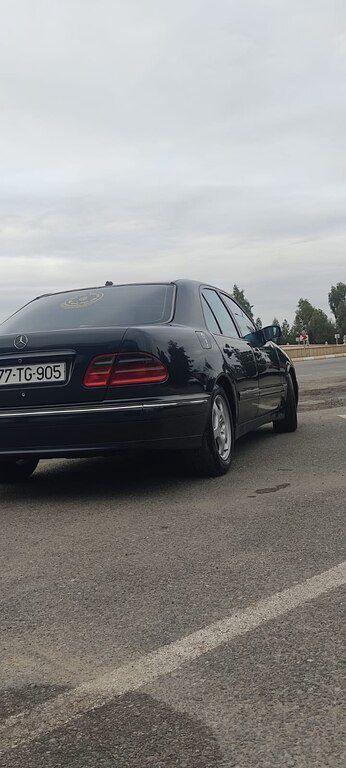 Mercedes E 240, 2.4 L, 1999 il, 480 000 km 77-TG-905 — Avtomobillər, Şirvan (2)