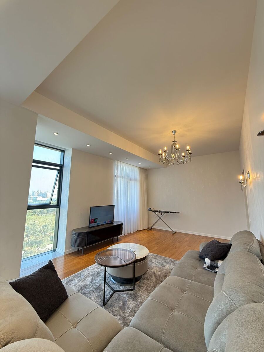 İcarəyə verilir 2 otaqlı yeni tikili 80 m² — Mənzil, Bakı (9)