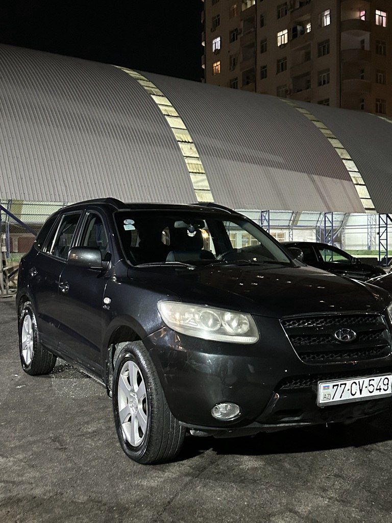 Hyundai Santa Fe, 2.7 L, 2007 il, 210 000 km 77-CV-549 — Avtomobillər, Bakı (3)