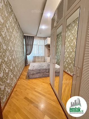 İcarəyə verilir 2 otaqlı 75 m² yeni tikili Tibb Universiteti — Mənzil (4)