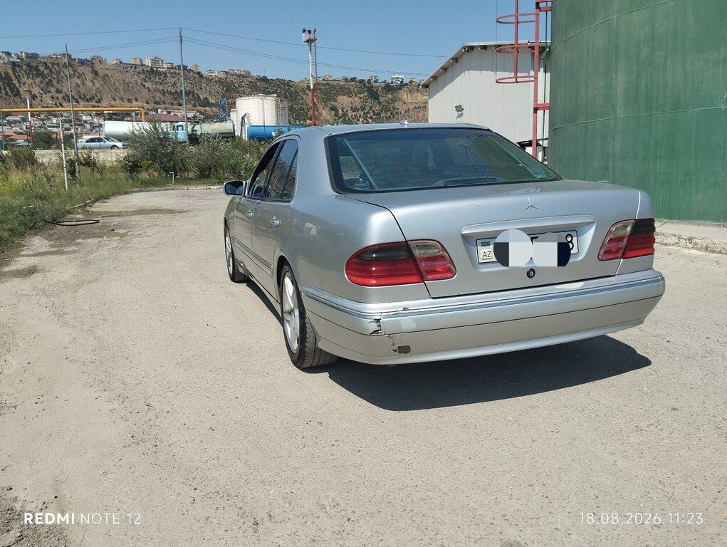 Mercedes E 320, 3.2 L, 1999 il, 414 475 km — Avtomobillər, Bakı (3)