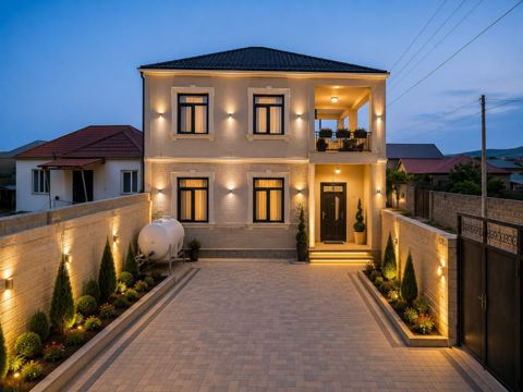 Həyət evi, Binə qəs — Bakı