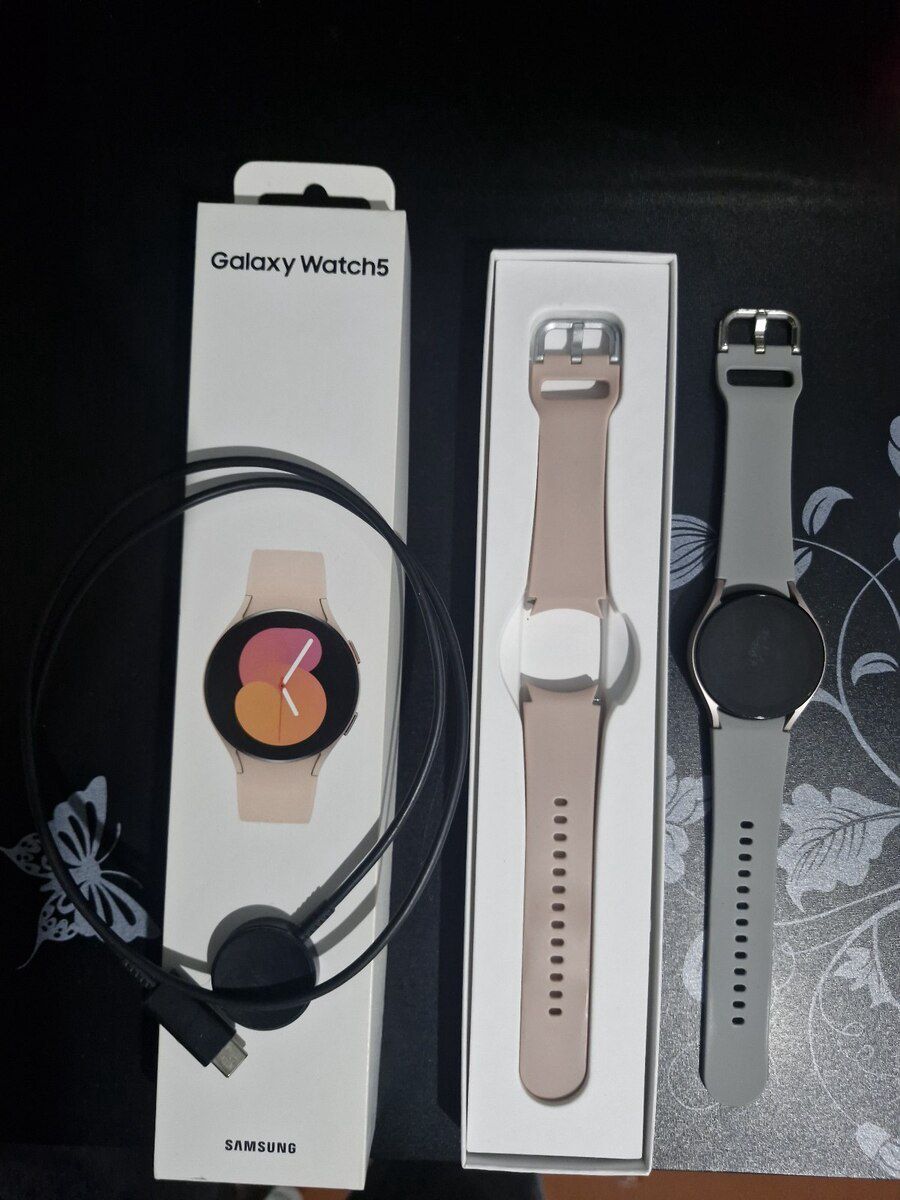 Samsung Galaxy Watch 5 Pink Gold 40mm — Ağıllı saatlar və biləkliklər, Bakı