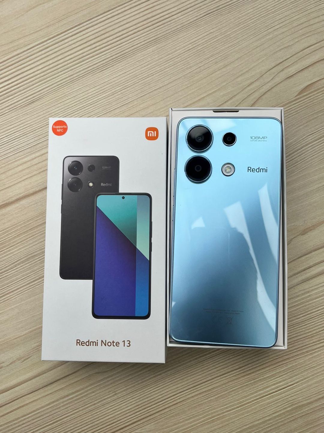 Xiaomi Redmi Note 13 Ice Blue 256GB/8GB — Smartfonlar, Bakı