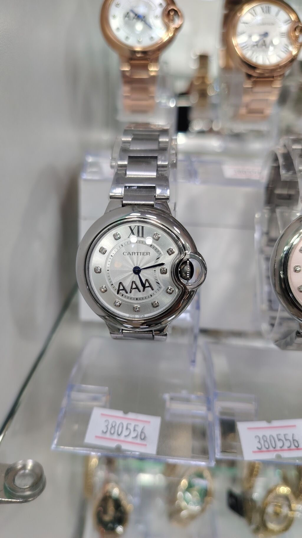 Cartier Ballon Bleu üslubunda zərif qol saatları - Korpus: parlaq — Qol saatları, Masazır (6)