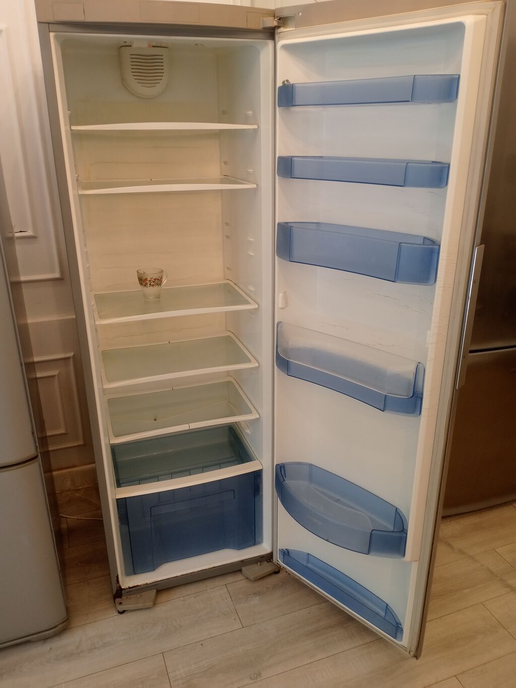 Gorenje tək qapılı soyuducu (full-size) - Rəng: paslanmayan polad — Soyuducular, Bakı (2)