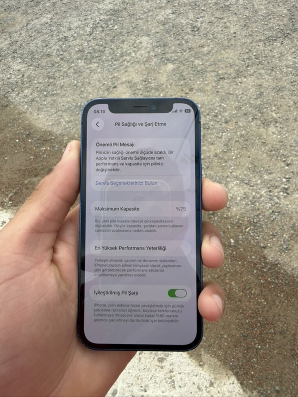 IPhone 12, Mavi, Face ID — Apple iPhone, Bakı (2)