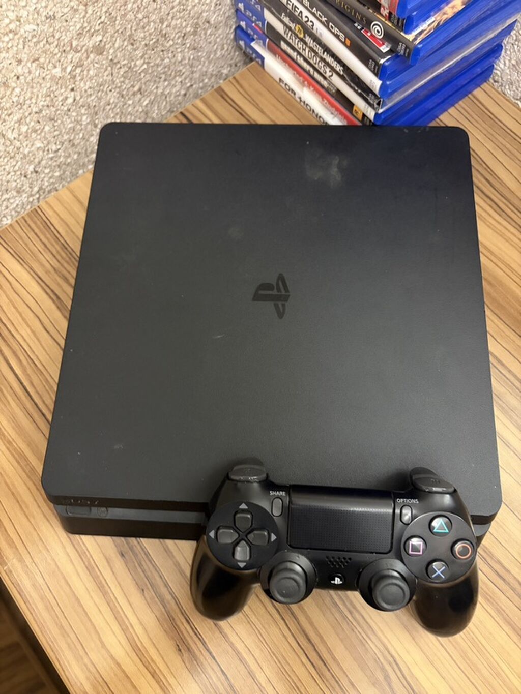 Ps4 slimlər Ps4 slim 500yaddaş 1org pult 100% hdd prasifka olunub 340m — Oyun konsolları, Masazır (4)