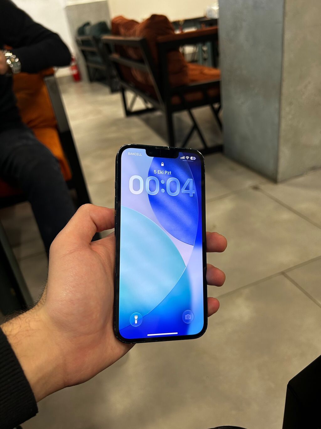 IPhone 14, 128 GB, Midnight, Zəmanət, Simsiz şarj, Face ID — Apple iPhone, Bakı (2)