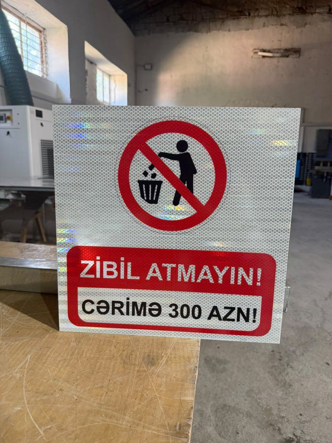 Yol nişanları Keyfiyyət Dəqiqlik Təhlükəsizlik — Mallar, Bakı (6)