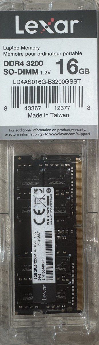 RAM Sodimm 16GB — Bakı