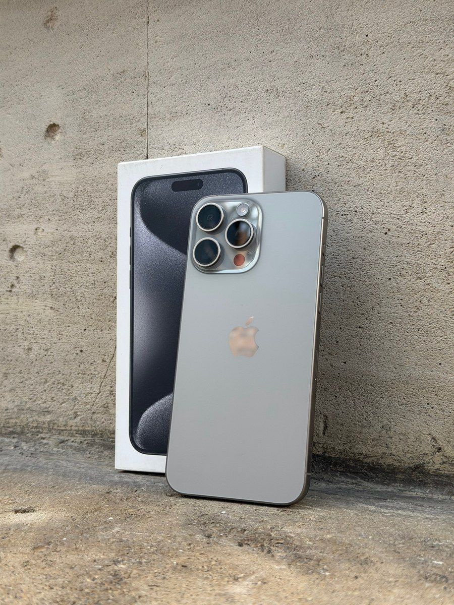 Apple iPhone 15 Pro Max Natural Titanium 256GB/8GB — Smartfonlar, Bakı (2)