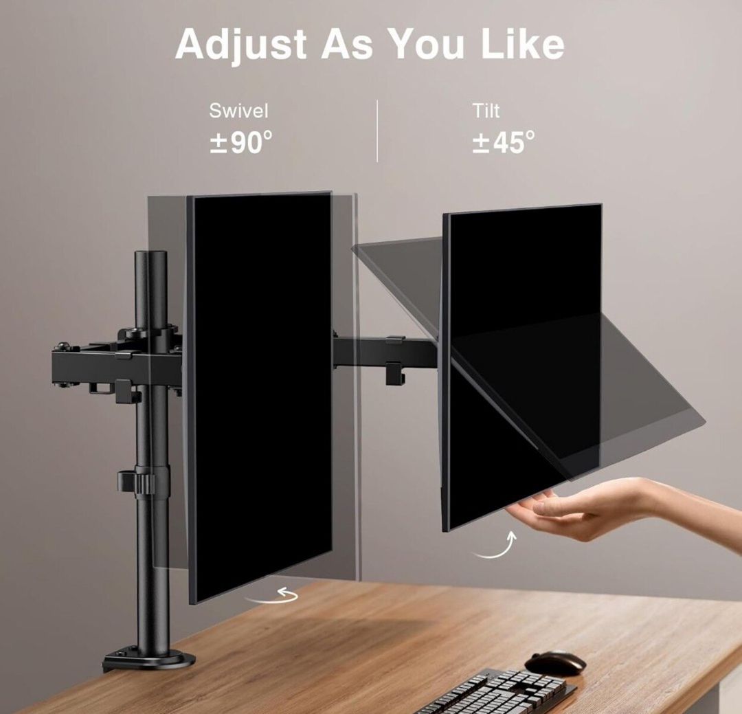 Monitor stendi "MS-02 Dual Mechanical" — Periferik cihazlar, Bakı (3)