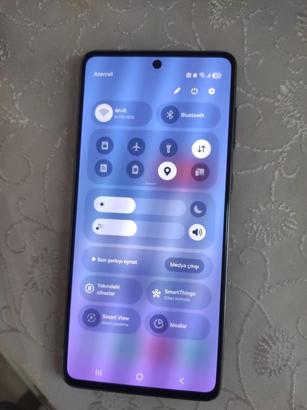 Samsung Galaxy A73 5G, 128 GB, rəng - Boz, Barmaq izi — Samsung, Bakı (7)