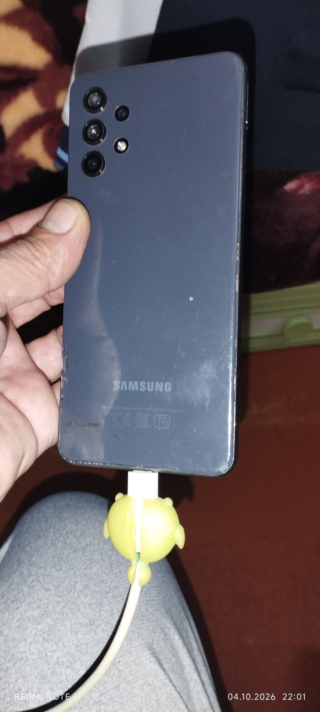 Samsung Galaxy A32, 64 GB, rəng - Boz, Barmaq izi — Samsung, Sumqayıt (2)