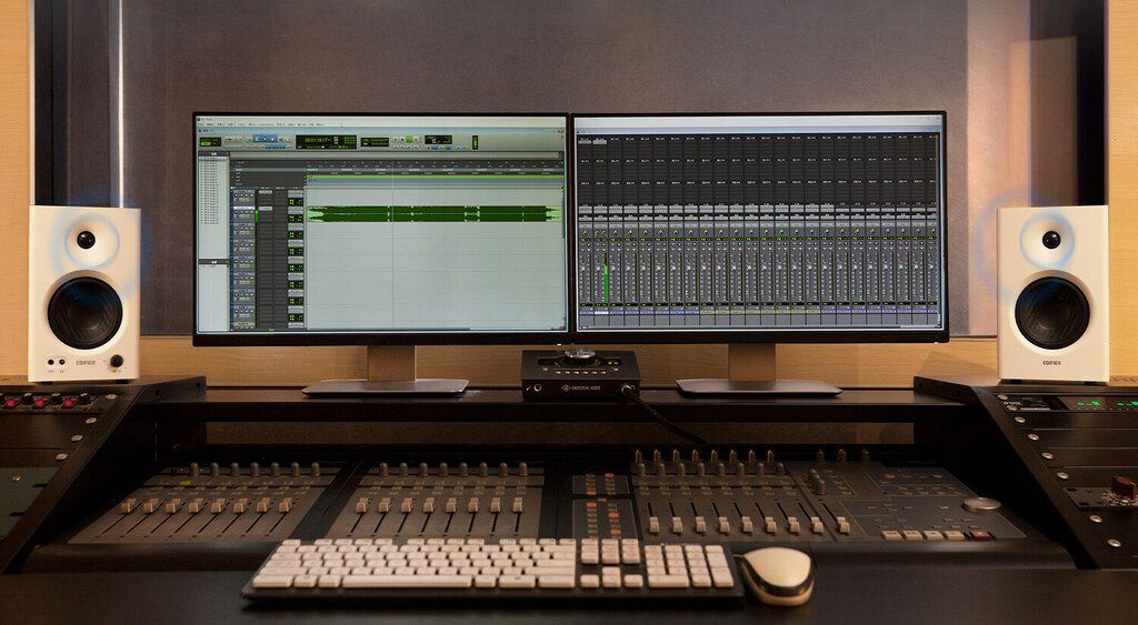 Powered Studio Monitor Speakers "Edifier MR4 White" — Səs texnikası, Bakı (2)