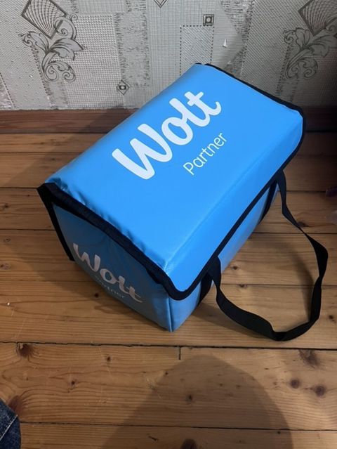 Wolt Partner izotermik çatdırılma çantası En yeni balaca Çanta — Bakı