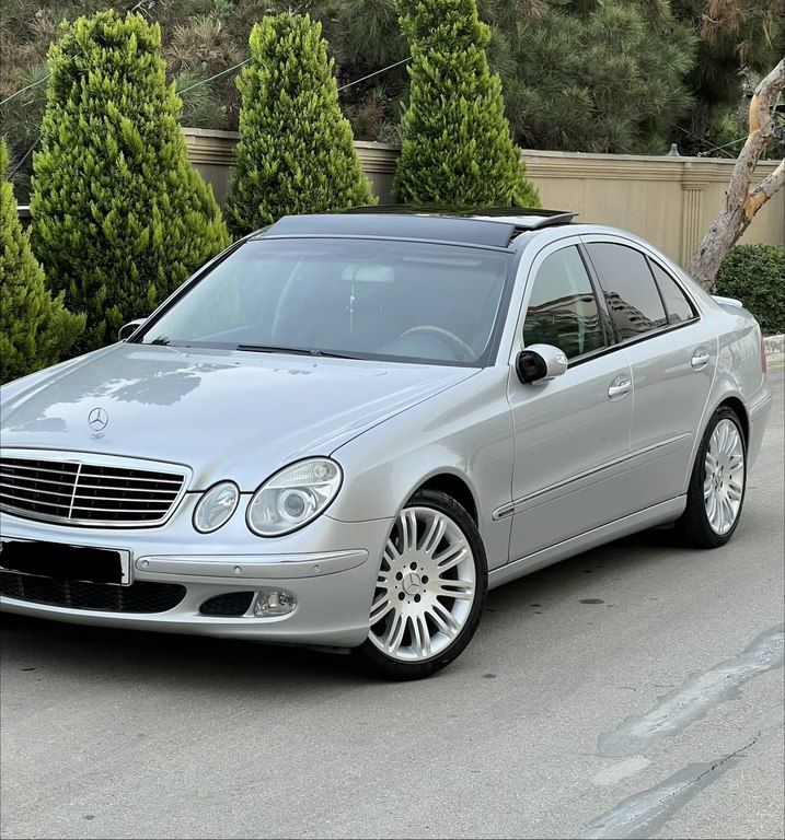 Mercedes E 240, 2.6 L, 2003 il, 256 000 km — Avtomobillər, Bakı (10)