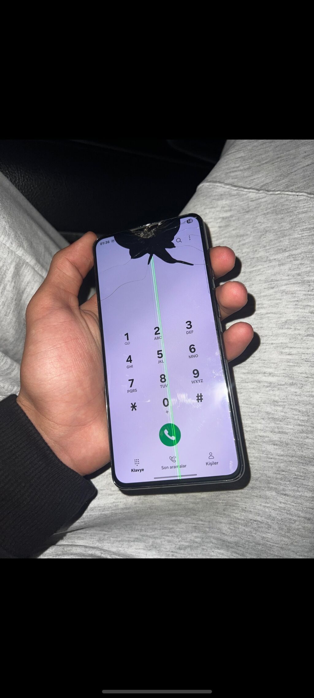 Samsung Galaxy S21, rəng - Qara, Qırıq — Samsung, Bakı (2)
