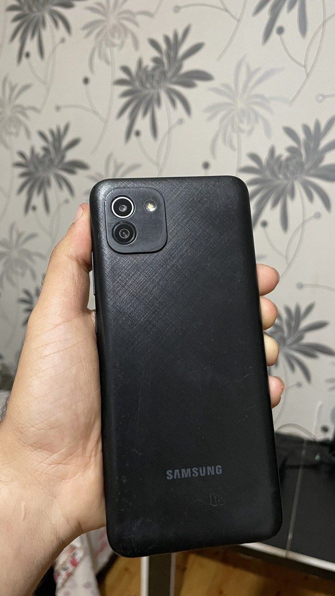 Samsung Galaxy A03 Black 64GB/4GB — Smartfonlar, Bakı (2)